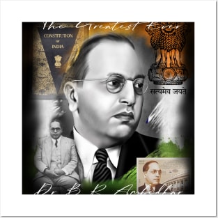 Dr Bhim Rao Ambedkar Posters and Art